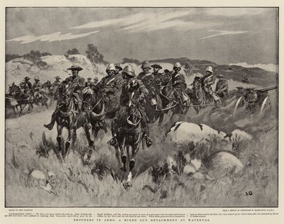 Brothers in Arms, A Mixed Gun Detachment at Waterval by John Charlton